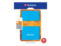 Verbatim Store 'n' Go Portable - Disque dur - 1 To - externe - USB 3.0 - bleu des Caraïbes 53074