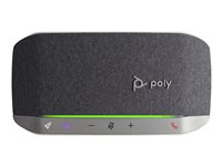 Poly Sync 20 - Haut-parleur intelligent - Bluetooth - sans fil, filaire - USB-A - argent - Certifié pour Microsoft Teams 772C8AA
