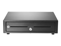 HP Standard Duty Cash Drawer - Tiroir-caisse électronique - noir - pour Engage Flex Mini Retail System; Engage One; Portable 14X, Essential, Pro QT457AA#ABB
