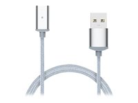 MCL Samar - Câble USB - USB (M) pour 24 pin USB-C (M) - 5 V - 2000 mA - 1 m MC923-1C/2AZ-1M