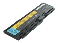 Lenovo - Batterie de portable - Lithium Ion - 6 cellules - 3900 mAh - pour ThinkPad T400s; T410s; T410si 51J0497