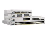 Cisco Catalyst 1000-24P-4G-L - Commutateur - Géré - 24 x 10/100/1000 (PoE+) + 4 x Gigabit SFP (liaison montante) - Montable sur rack - PoE+ (195 W) - remanufacturé C1000-24P-4G-L-RF