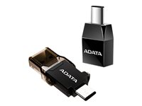ADATA - Adaptateur USB - USB-C (M) reversible pour USB type A (F) - USB 3.1 ACAF3PL-ADP-RBK