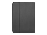 Targus Click-In - Étui à rabat pour tablette - polyuréthane, polyuréthanne thermoplastique (TPU) - noir - 10.2" - 10.5" - pour Apple 10.2-inch iPad (7th generation, 8th generation); 10.5-inch iPad Air (3rd generation); 10.5-inch iPad Pro THZ850GL
