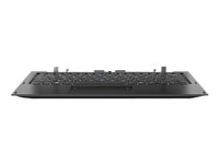 Toshiba Keyboard Dock - Clavier - rétroéclairé - français - Métallique noir graphite - pour Dynabook Toshiba Portégé z20, Z20T PA5228E-1EKF