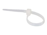 C2G - Attache câble - 30 cm - blanc (pack de 100) 88136