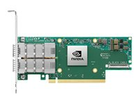 NVIDIA ConnectX-6 VPI - Adaptateur réseau - PCIe 4.0 x16 - 200Gb Ethernet / 200Gb Infiniband QSFP56 x 2 900-9X6B4-0058-DT0