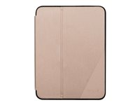 Targus Click-In - Étui à rabat pour tablette - polycarbonate - rose gold - 8.3" - pour Apple iPad mini (6ème génération) THZ91208GL