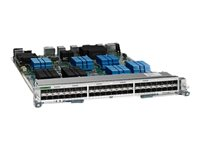 Cisco Nexus 7000 F3-Series 48-Port Fiber 1 and 10G Ethernet Module - Module d'extension - Gigabit Ethernet / 10 Gigabit SFP+ / SFP (mini-GBIC) x 48 - reconditionné - pour Nexus 7004 Bundle, 7009, 7010, 7010 Bundle, 7010 Fabric-2 Module N7K-F348XP-25-RF