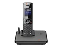 Poly VVX D230 - Téléphone VoIP sans fil avec ID d'appelant - DECT - (conférence) à trois capacité d'appel - SIP, SDP - 8 lignes - noir 8K163AA