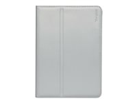 Targus Click-In - Étui à rabat pour tablette - polyuréthane - argent - pour Apple iPad mini 2 (2e génération); 3 (3ème génération); 5 (5ème génération) THZ78104GL