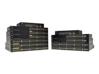Cisco 250 Series SG250-18 - Commutateur - C3 - intelligent - 16 x 10/100/1000 + 2 x combo Gigabit Ethernet / SFP Gigabit - Montable sur rack - reconditionné SG250-18-K9-EU-RF