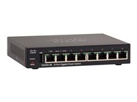 Cisco 250 Series SG250-08 - Commutateur - C3 - intelligent - 8 x 10/100/1000 - de bureau - remanufacturé SG250-08-K9-EU-RF
