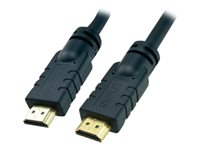 MCL MC385A - High speed - câble HDMI avec Ethernet - HDMI mâle pour HDMI mâle - 10 m - support 4K MC385A-10M