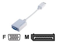 MCL Samar - Adaptateur VGA - DisplayPort (M) pour HD-15 (F) - 10 cm CG-294C